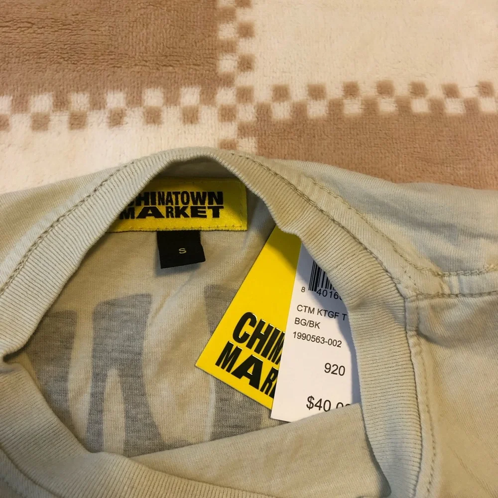 Chinatown Market NWT size Small Cream Shirt - Picture 4 of 10